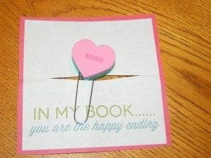 Valentine Bookmark Craft