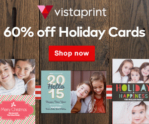 Get Your Holiday Cards at Vistaprint
