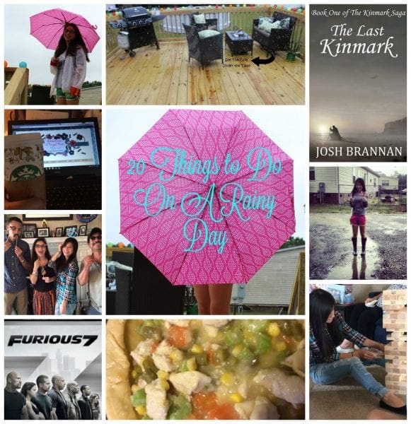 20 Things To Do On A Rainy Day