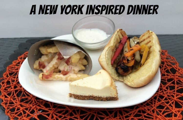 A New York Inspired Dinner