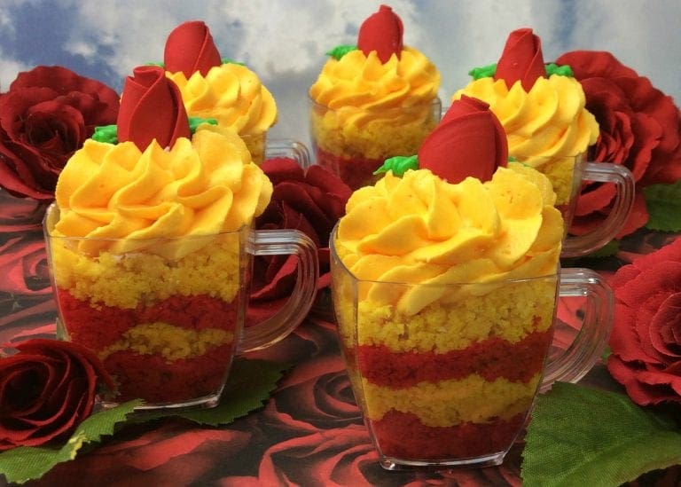 Celebrate Beauty and the Beast with Belle’s Teacup Cupcakes
