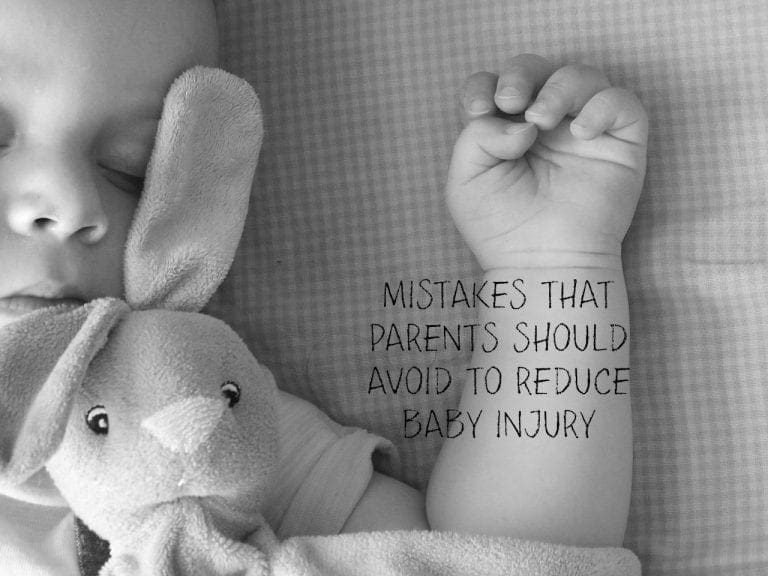 Mistakes That Parents Should Avoid to Reduce Baby Injury