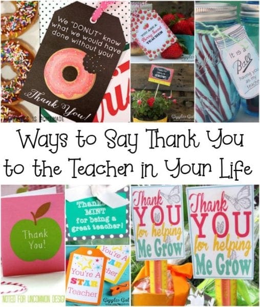 8 Ways to Say Thank You to the Teacher in Your Life