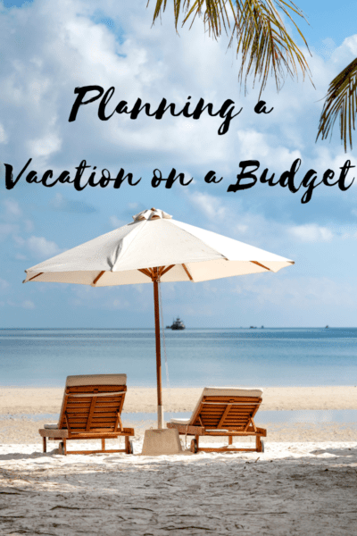 Planning a Vacation on a Budget