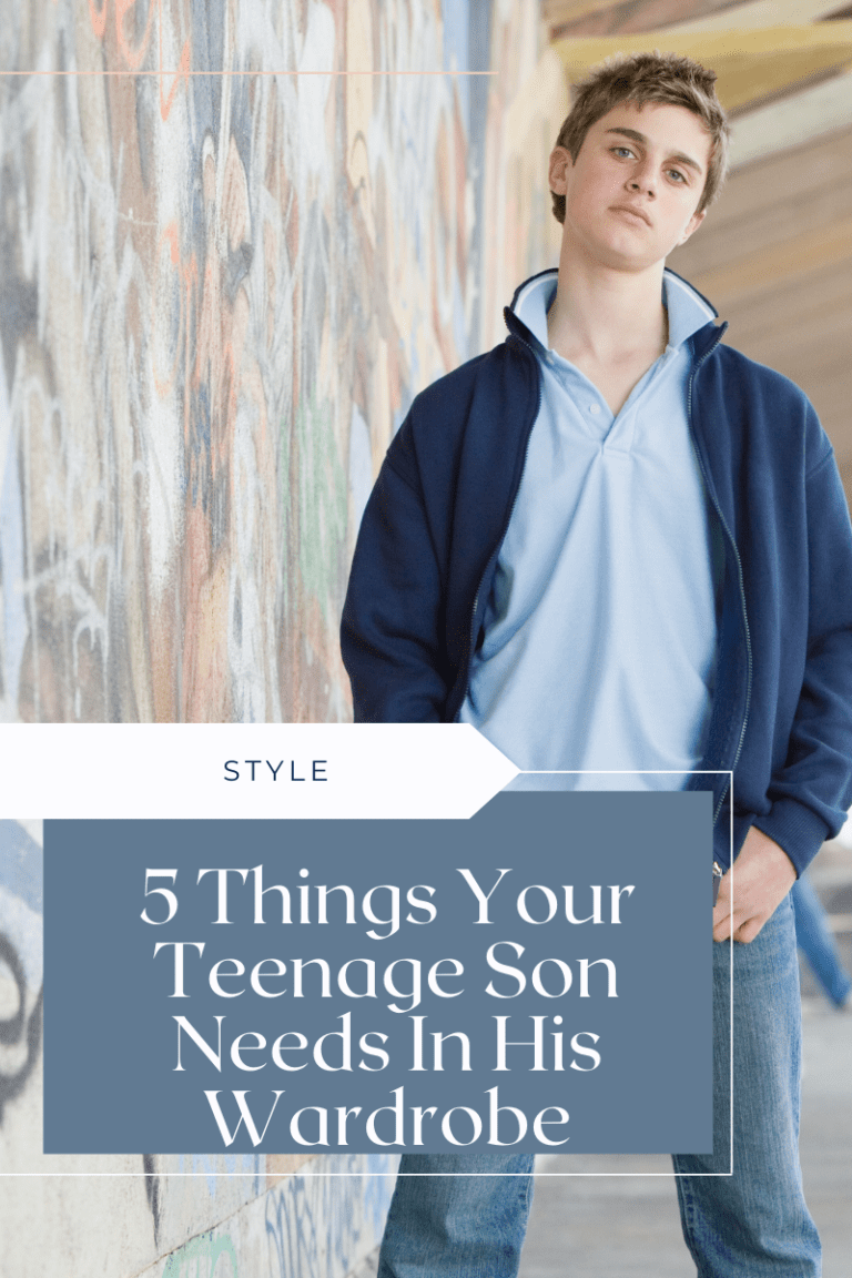 5 Things Your Teenage Son Needs In His Wardrobe