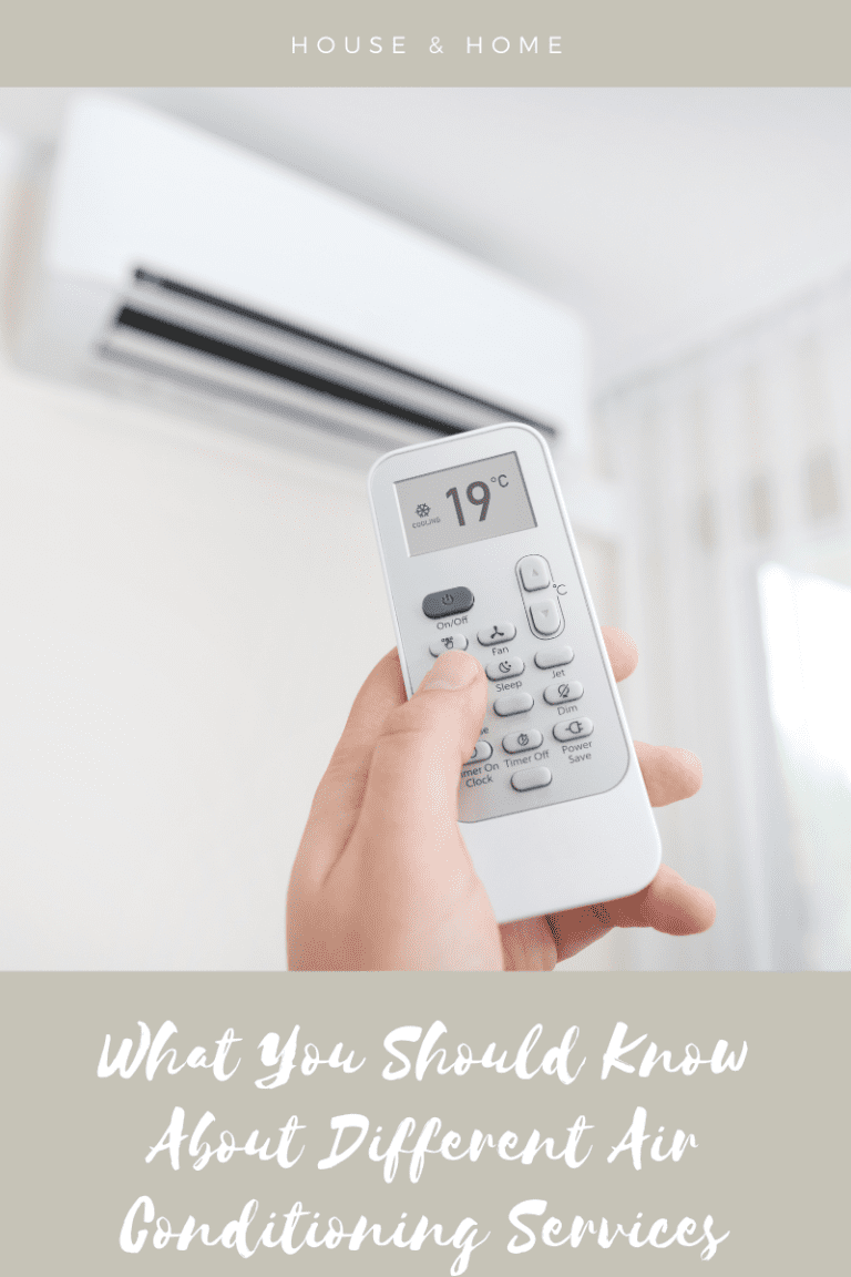 What You Should Know About Different Air Conditioning Services