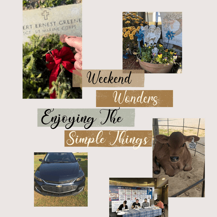 Enjoying the Simple Things {Weekend Wonders}