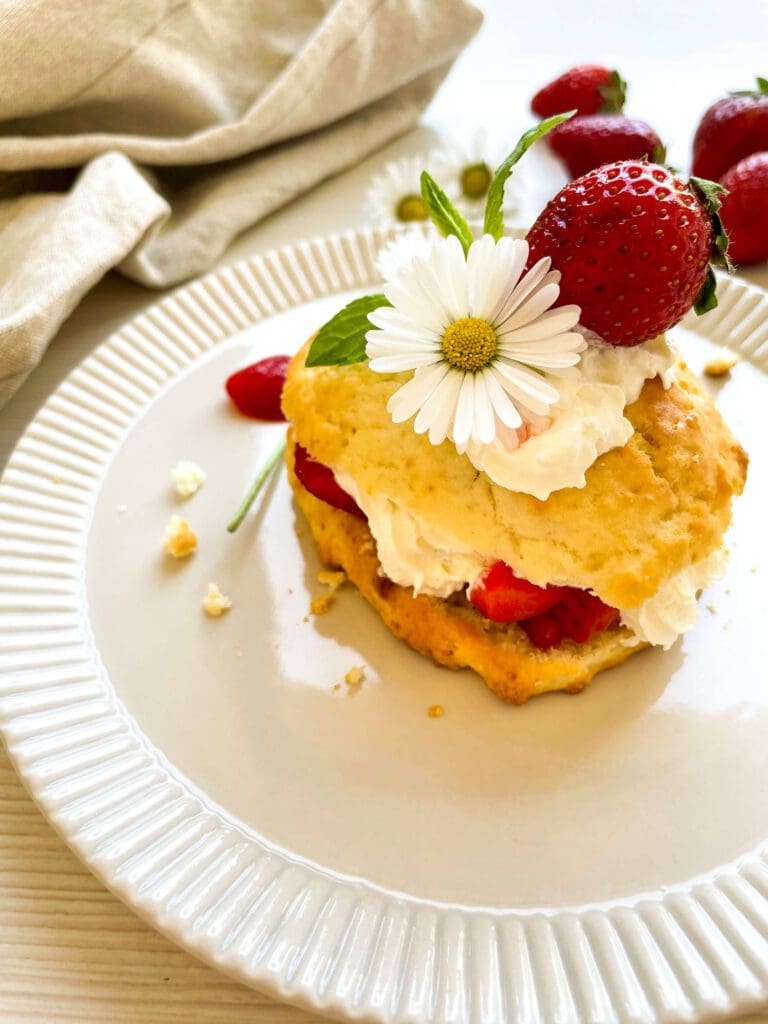 Luscious Lemon Strawberry Shortcake
